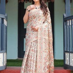 all about you Woven Design Zari Pure Cotton Saree-image-28