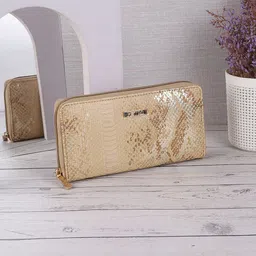 Metro Women Geometric Zip Around Wallet-24