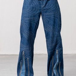 the Misnomer Unisex Light Fade Mid-Rise Straight Fit Jeans-image-28