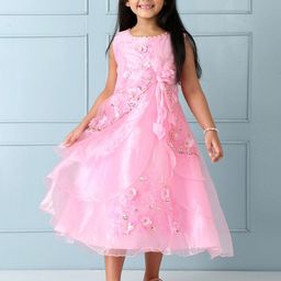Mark and Mia Girls A-Line Midi Dress-image-78