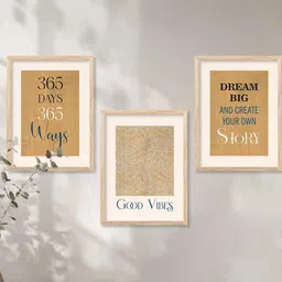 Motivational Wall Art With Frame Home Decor Wall Painting For Living Room Office Bedroom-image-91