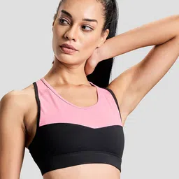 BOLDFIT Women Colourblocked Full Coverage Bra-picture-11