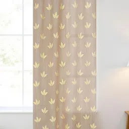 IVAZA Unisex Beige Curtains and Sheers-picture-34