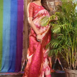 KALINI Woven Design Zari Pure Silk Banarasi Saree-image-58