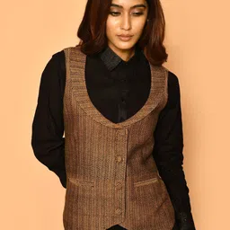 expressions by uv Women Cotton Tailored Jacket-57