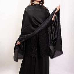 PASHGIRI Women Ethnic Motifs Embroidered Shawl-image-94