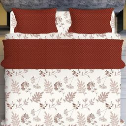 SHIRIN CREATION Unisex Red Bedsheets-picture-33
