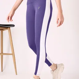 NEXSUS Colourblocked Ankle-Length Yoga Tights-picture-30