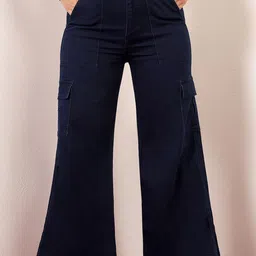 Miss Chase A+ Women Wide Leg High-Rise Stretchable Jeans-image-36