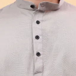 Yugnik Men Regular Pure Cotton Kurta with Pyjamas image 5