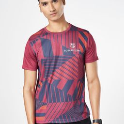 SF JEANS by Pantaloons Men Graphic Printed Round Neck Slim Fit T-shirt-image-100
