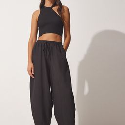 Happiness istanbul Women Mid-Rise Trousers-image-87