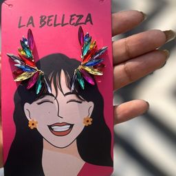 La Belleza Contemporary Studs Earrings-image-47