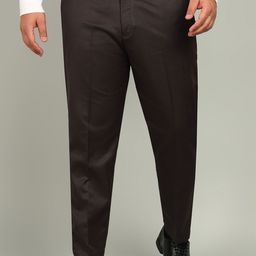 VEI SASTRE Men Smart Plus Size Formal Trousers-image-51