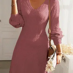 StyleCast Women Self Design A-Line Above Knee Dress-picture-27