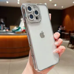 Luxury Kase Sparkling Bling Diamond Camera Protection iPhone 16 Pro Back Case-29