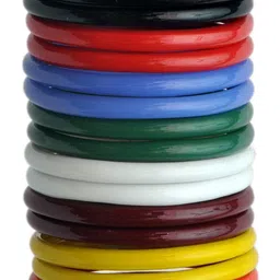 ZULKA Set Of 24 Glass Kada Bangles-98