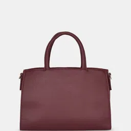 Forever Glam by Pantaloons PU Structured Shoulder Bag with Cut Work image 3