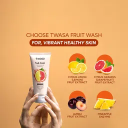 Twasa Set Of 2 Fruit Wash With Lemon & Grapefruit- 100 ml Each image 2