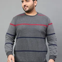 AUSTIVO Men Striped Sweatshirt-image-99