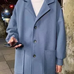 KPOP Men Longline Oversized Tailored Jacket-picture-57