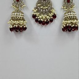ANTIQUE JEWELLERY Contemporary Jhumkas Earrings-image-44