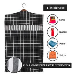 Aura Black Set of 6 Regular Multi-Utility Organisers image 2
