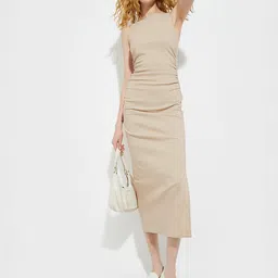 max Women Sheath Midi Dress-image-41