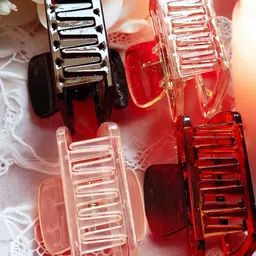 CHRONEX Set Of 4 Glossy Finish Claw Clips image 4