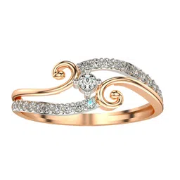 VALANOVA Women Rose Gold Ring Diamond-picture-26