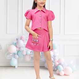 Lei-Chie Girls Shirt with Skirt-image-36