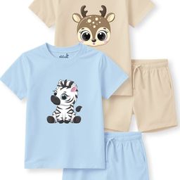 Minicult Unisex Kids T-shirt with Pyjamas-28