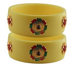 Vidhya Kangan Women Beige Bangle-image-89