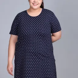 IN Love Women Printed Cotton Lounge T-Shirt-image-35