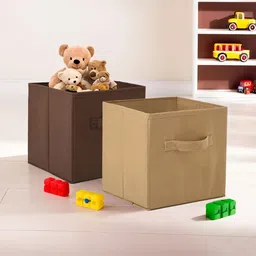 Kuber Industries Brown & Beige 2 Pieces Drawer Organisers-15