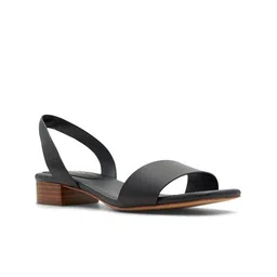 ALDO Textured Leather Kitten Sandals-14