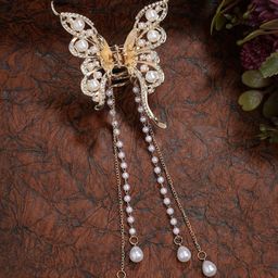 VOGUE HAIR ACCESSORIES Women Embellished Claw Clip-34