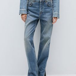 MANGO Women Light Fade Straight Fit Jeans-picture-42