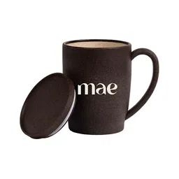 MAE Brown & White Printed Matte Husk Coffee Mug 370 ml-picture-27
