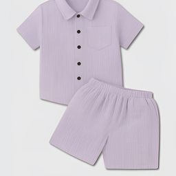 Ocvito Purple Pure Cotton Co-Ords-image-132