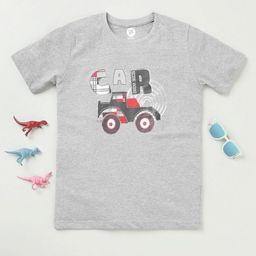 YK Boys Typography Printed Applique T-shirt-image-38
