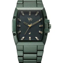 Fastrack Vyb Pioneer Men Dial & Bracelet Style Straps Analogue Watch FV30023QM02-37