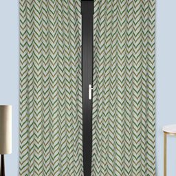 Dekor World Multicoloured Set of 2 Long Door Curtain-31