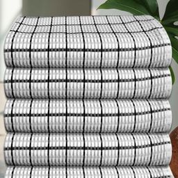 Athom Living Grey & Black 5 Striped Cotton 210 GSM Bath Towel-picture-28