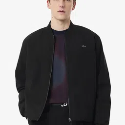 Lacoste Men Bomber with Embroidered Jacket-image-83