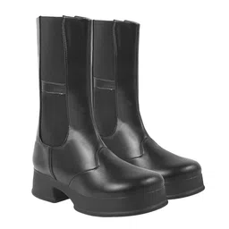 Shoetopia Women Casual Block-Heeled Chelsea Boots-34