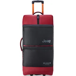 Jeep Colourblocked Soft Medium-Duffle Trolley Bag-10