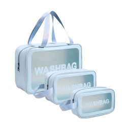 Ajabh Blue Set of 3 Regular Makeup Organiser Organisers-50