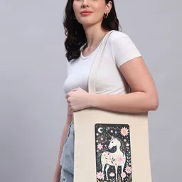 Kacko Animal Printed Shopper Handheld Bag-51