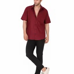 MOSHI Men Comfort Opaque Casual Shirt-picture-18
